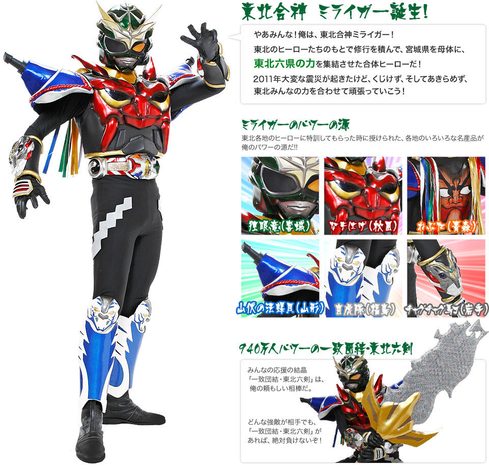 ミライガー誕生